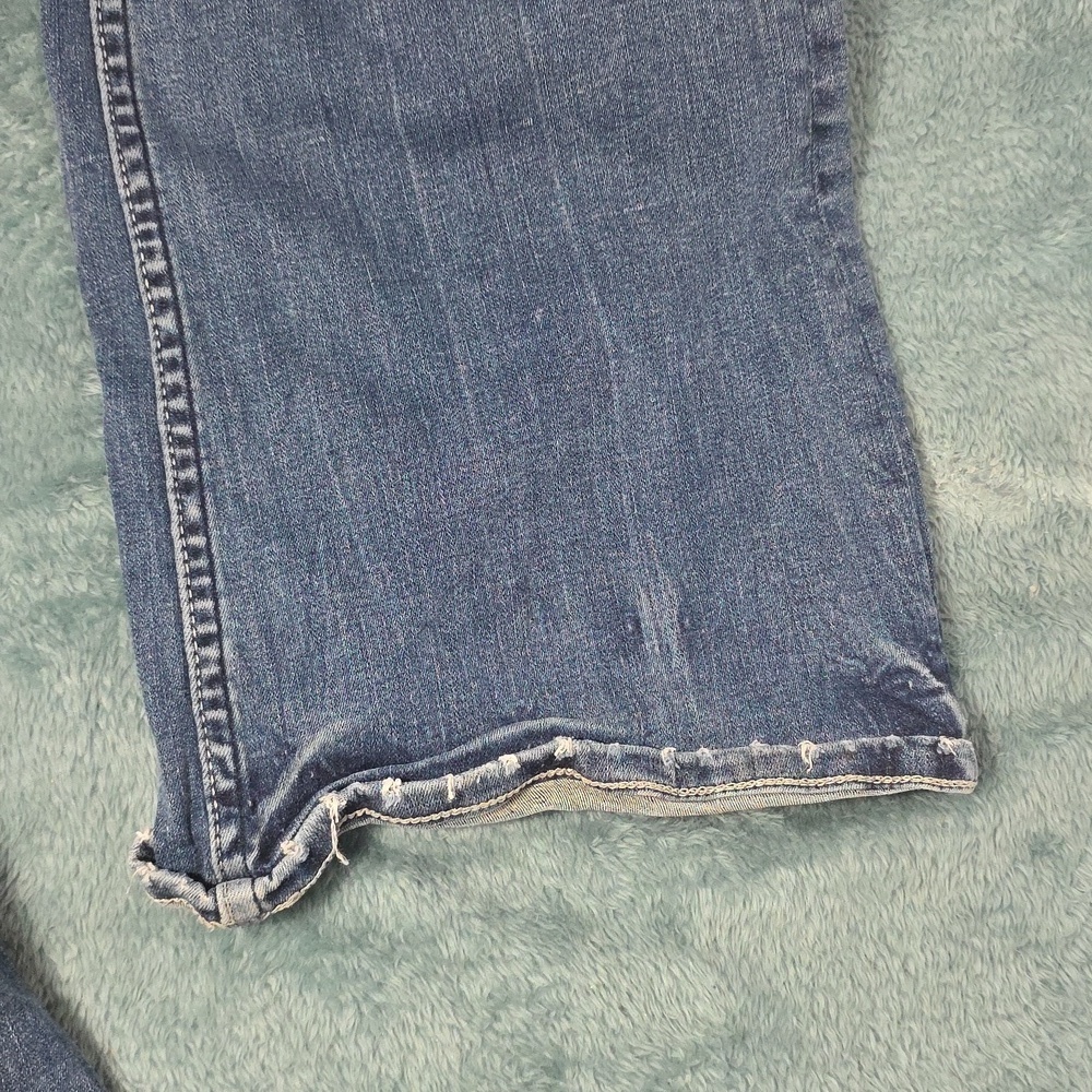 Vigoss Women's Bootleg Leg Jeans in Deep Blue - Picture 9 of 9